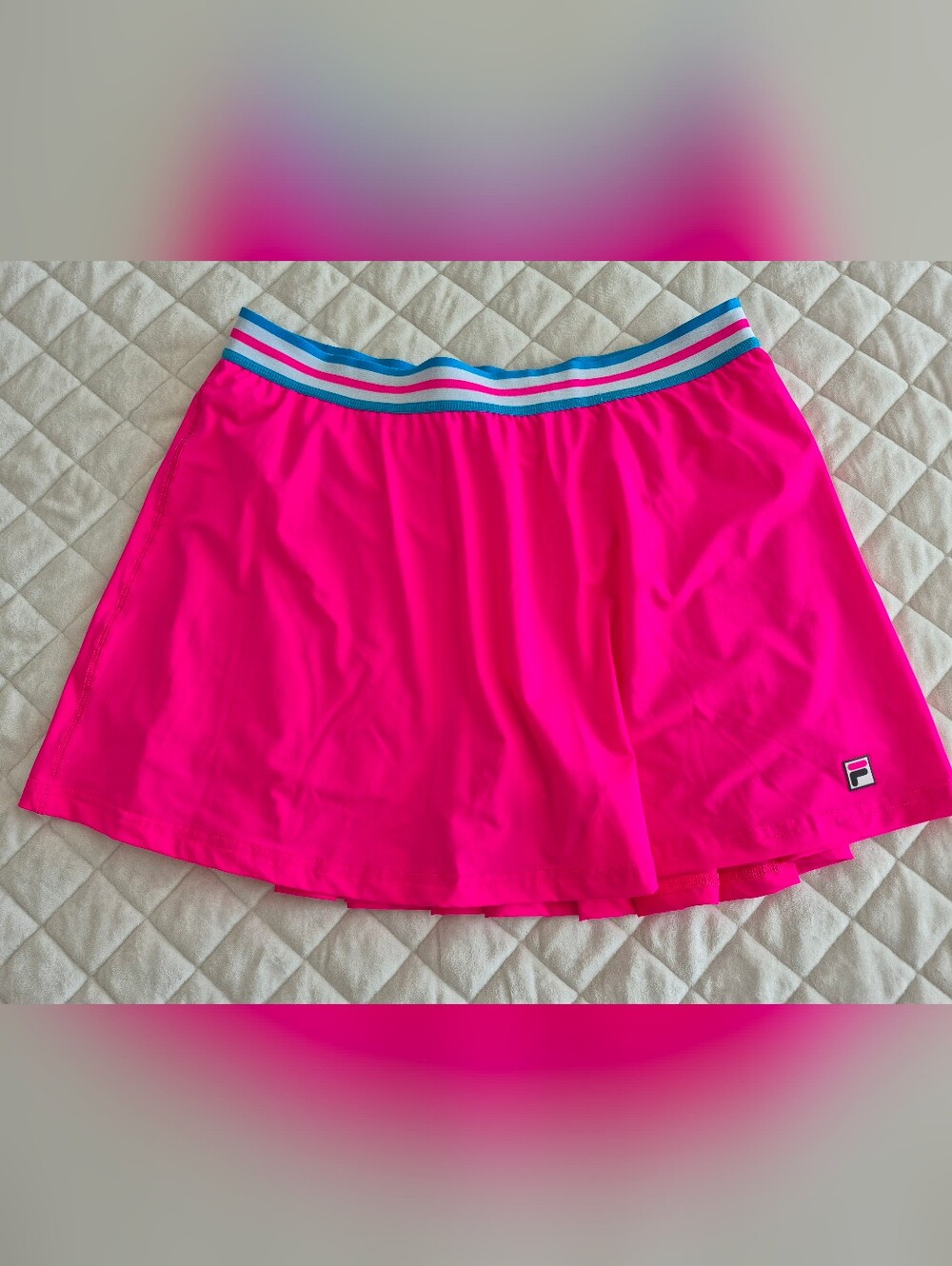 Fila Women's Tie Breaker High Waist Skirt